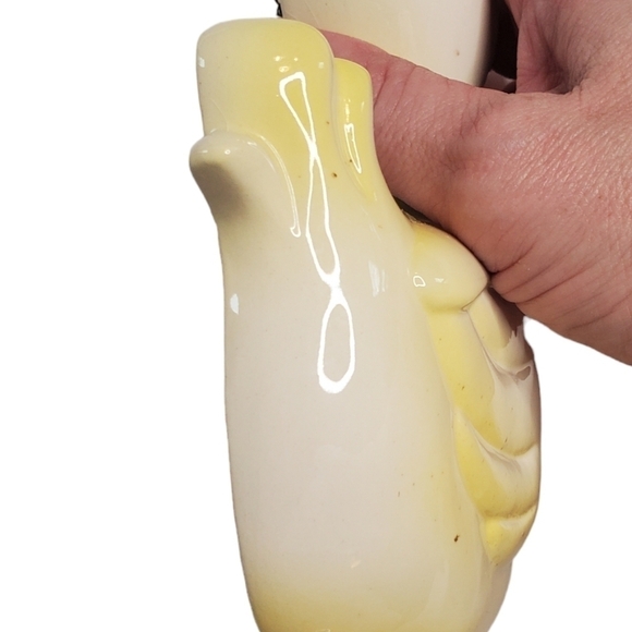 Vintage Momma Duck & 2 Babies Chalkware Wall Hangings, 50s Nursery Decor - Picture 11 of 11